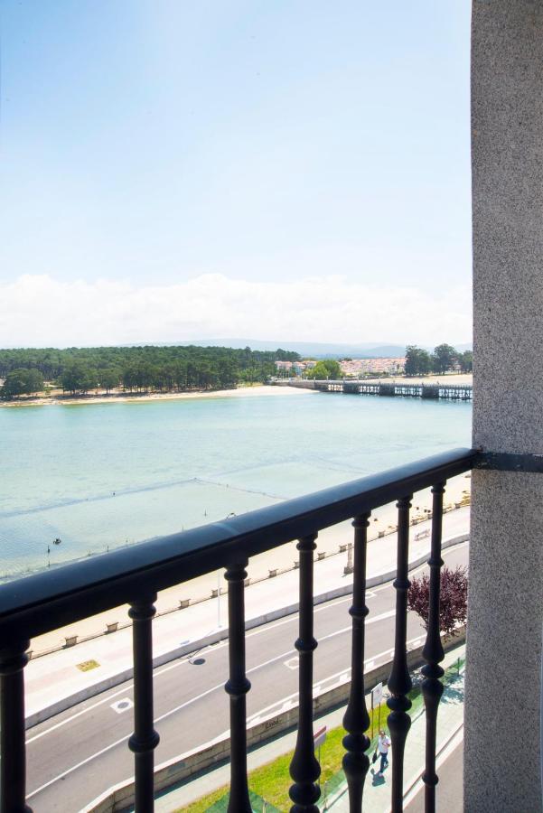 O Grove Centro Con Vistas A La Toja Parking Apartment Exterior photo