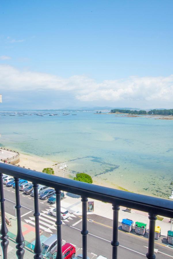 O Grove Centro Con Vistas A La Toja Parking Apartment Exterior photo